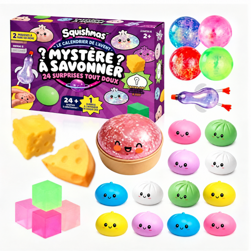 Squishies dumplings du calendrier Squishmas